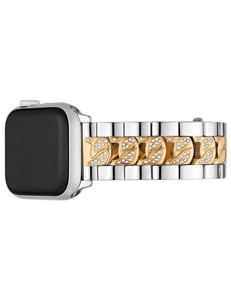 michael kors apple watch band series 6|Apple Watch two tone band.